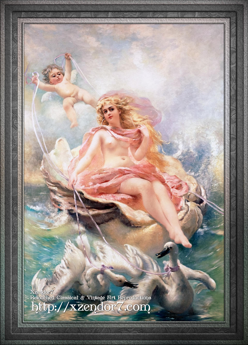 Goddess of Water by Konstantin Makovsky