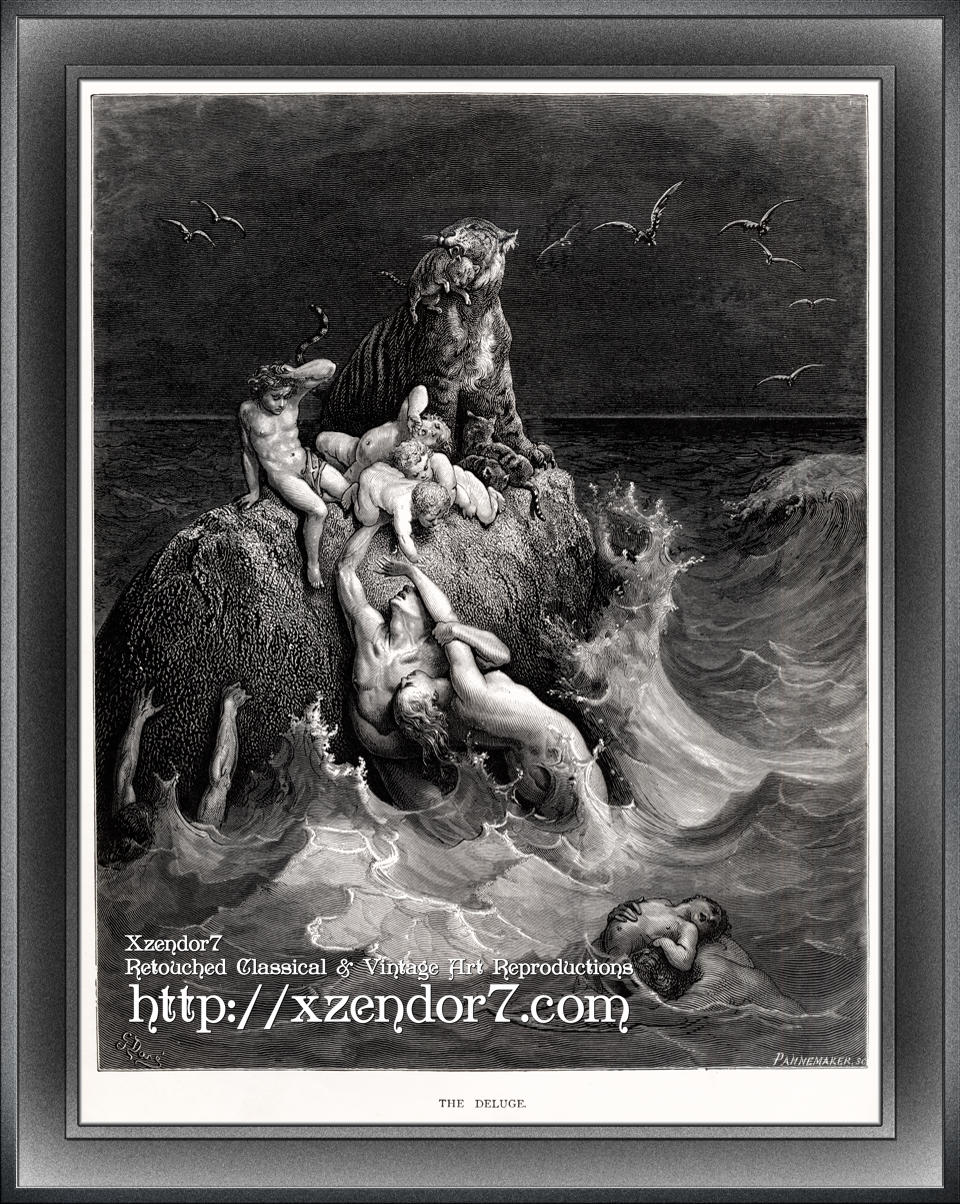 The Deluge by Gustave Doré