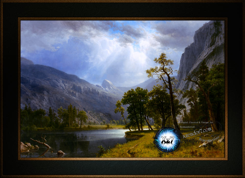 Mount Starr King, Yosemite by Albert Bierstadt