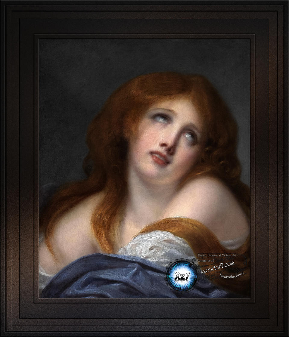 Female Portrait by Jean-Baptiste Greuze